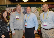 The team of Pandol Brothers with Patti Garcia, John Pandol, Kevin Weaver and Scott Reade.